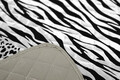 Cuvertura matlasata cocolino, Alcam, Zebra, 210x220 cm