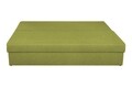 Canapea extensibila Alfi 192x80x77 cm cu lada de depozitare, Lime/Stripes